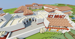 Villa romaine de Pully © Minecraft, 2022